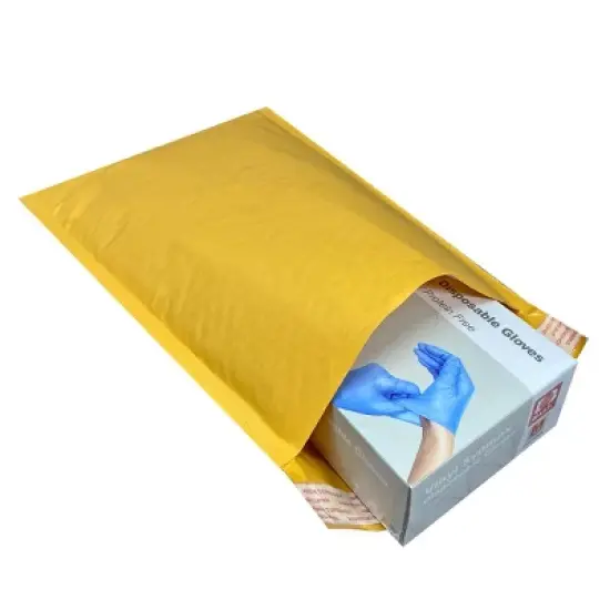 UOFFICE Pack of 200 Kraft Bubble Mailers 8.5" x 14.5" - #3 Self-Seal Padded Envelopes image {8}