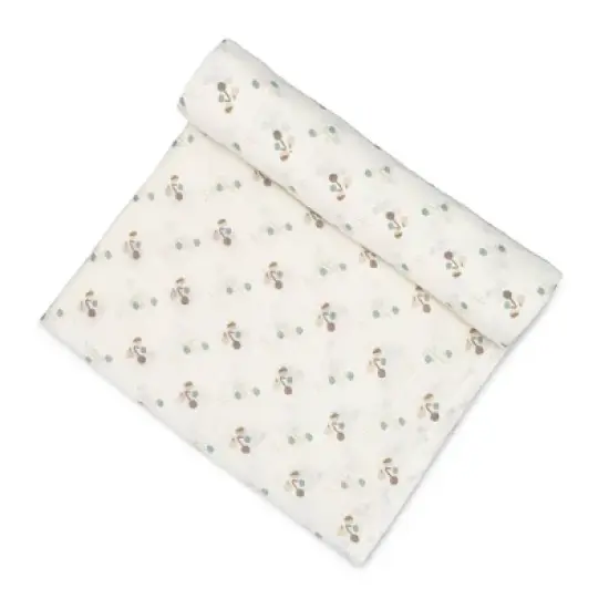 Crane Baby Organic Muslin Swaddle Blanket image {9}