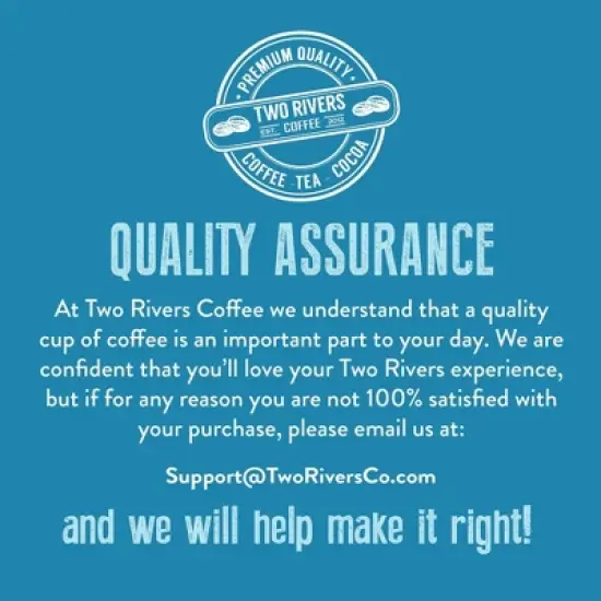 Two Rivers Coffee  Flavored K-Cups Coffee Variety Pack,2.0 Keurig K-Cup,40 count image {6}