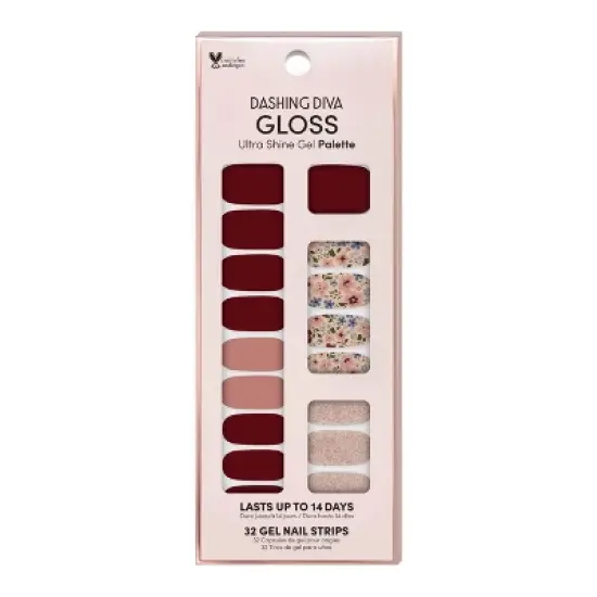 Dashing Diva Gloss Palette Gel Nail Polish Strips - 32ct image {11}