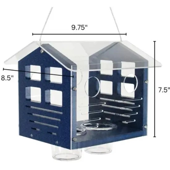 JCS Wildlife Enclosed Bluebird Feeder 2.0 image {9}