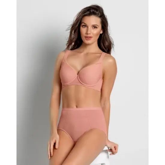 Leonisa  Underwire Triangle Bra with High Coverage Cups - image {2}