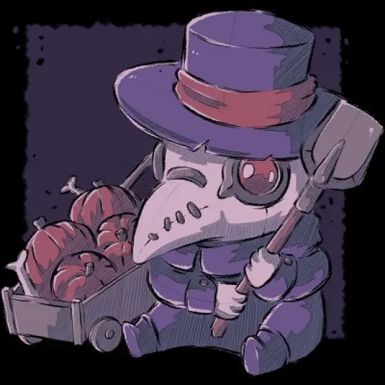 Men's Design By Humans Halloween Plague By xMorfinaDesign Tank Top image {1}