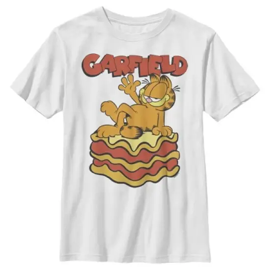 Boy's Garfield Cool Lasagna Lover T-Shirt image {3}