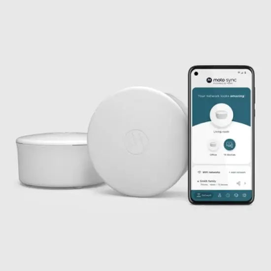 Motorola WiFi 6 Mesh System 1.8 Gbps Plus Intelligent Mesh System - 2pk image {4}