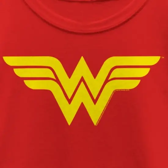 Girl's Wonder Woman Classic Logo T-Shirt image {1}