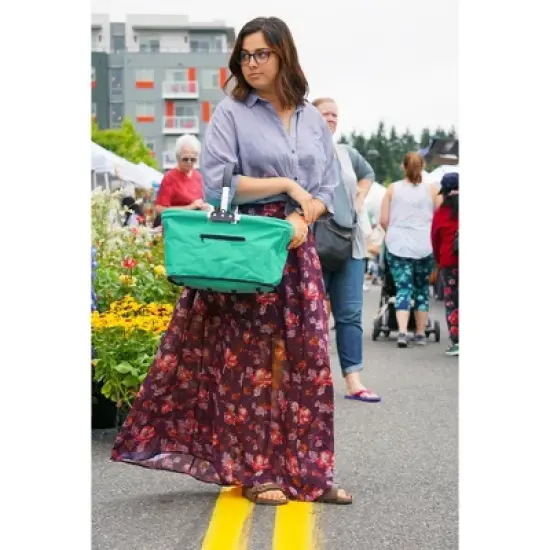 Rsvp Market Basket - Turq. image {4}