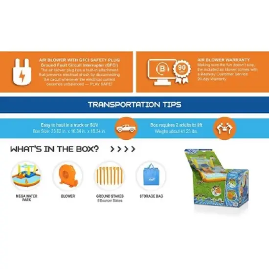 H2OGO! Beach Bounce Water Park image {17}