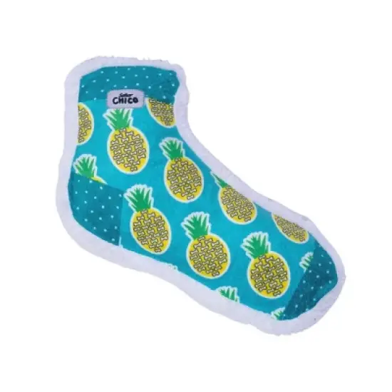 American Pet Supplies Squeaking Pineapple Plush Sock Dog Toy &ndash; Whimsical Design, Soft & Durable for Fun, Engaging, and Interactive Playtime with Dogs image {6}
