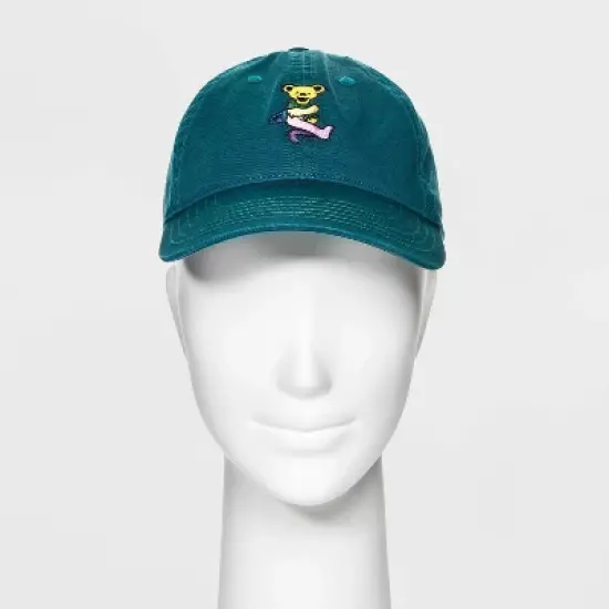 Grateful Dead Bear Baseball Hat - Blue image {1}