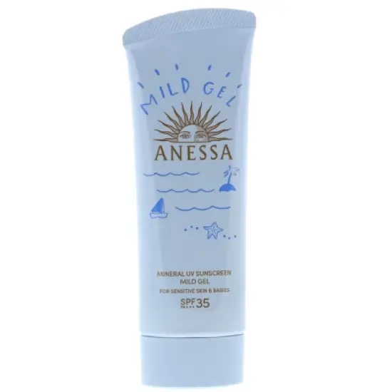 Anessa Mineral UV Sunscreen Mild Gel SPF35 PA , 3.1 oz image {2}