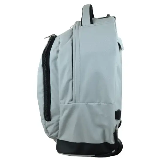 NBA&reg; Mojo Premium Wheeled Backpack - Gray image {2}
