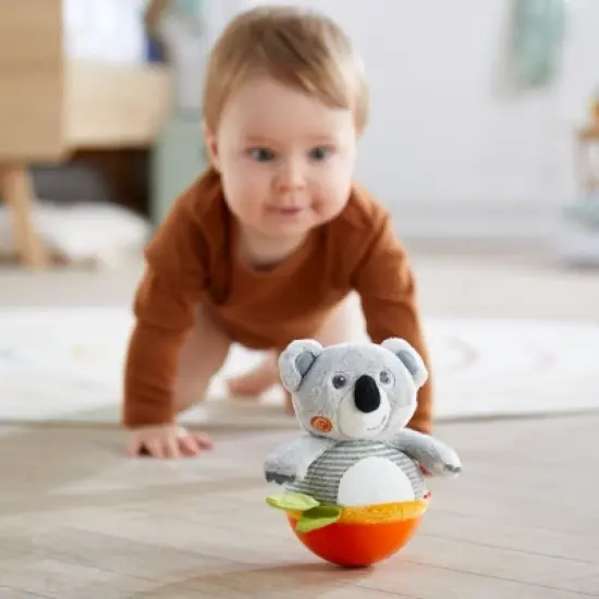 HABA Roly Poly Koala Soft Wobbling & Chiming Baby Toy image {4}