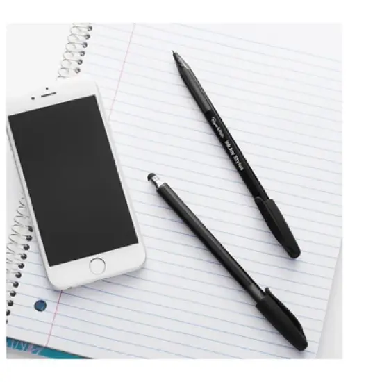 Paper Mate InkJoy Stylus Ballpoint Pen Medium Point Black Ink Dozen (1951348) image {4}