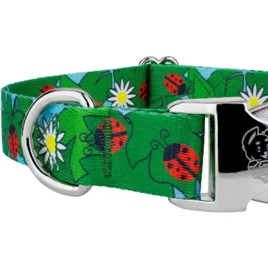 Country Brook Petz Premium Ladybug Picnic Dog Collar image {3}