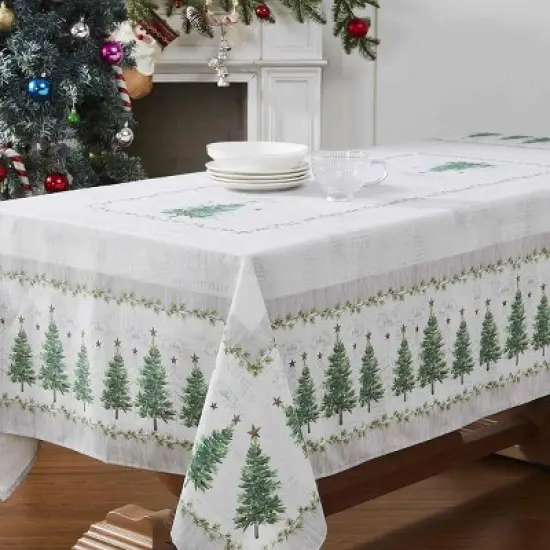 Avanti Linens Trees 60" x 102" Tablecloth image {2}