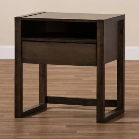Inicio Nightstand Ash - Baxton Studio image {2}