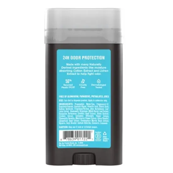 Every Man Jack Solid Deodorant Coconut + Vanilla - 3.0oz image {2}