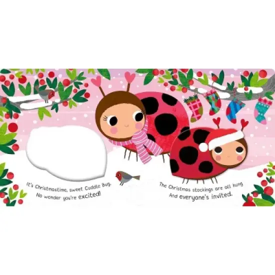 Merry Christmas, My Little Cuddle Bug - (You're My Little) by Nicola Edwards (Board Book) image {1}