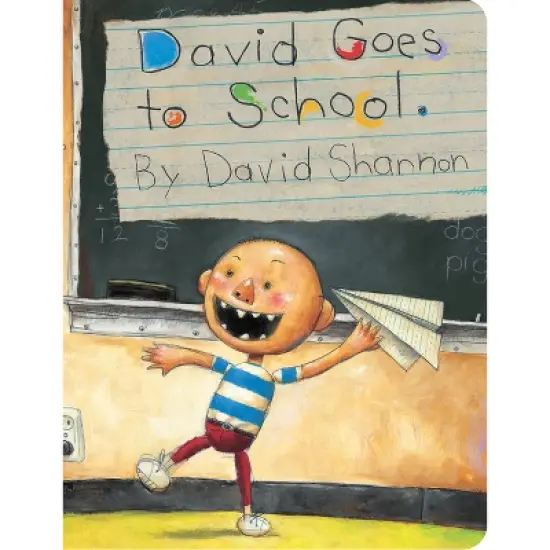 David Goes to School - by  David Shannon (Board Book) image {1}