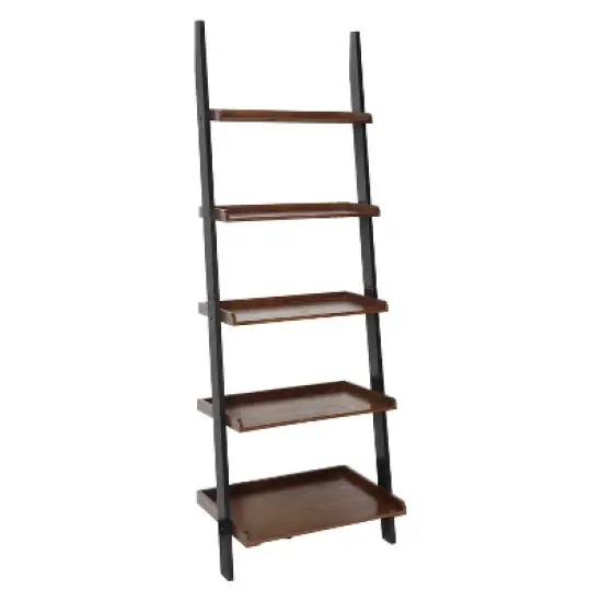 72.25" French Country Bookshelf Ladder - Breighton Home image {9}