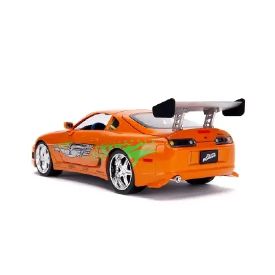 Fast & Furious 1:18 Scale Toyota Supra Die-cast Vehicle with Brian Figure image {4}