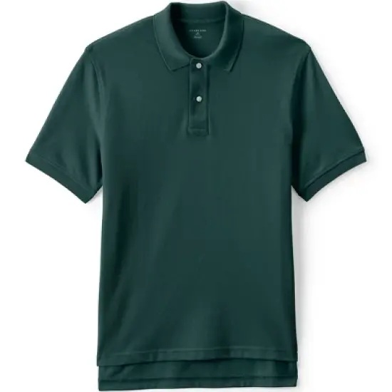 School Uniform Young Men's Short Sleeve Mesh Polo Shirt image {13}