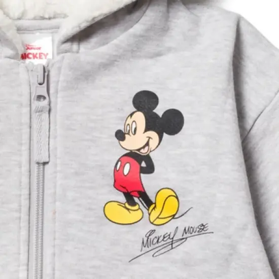 Disney Mickey Mouse Minnie Mouse Lion King Simba Fleece Zip Up Hoodie Toddler image {2}