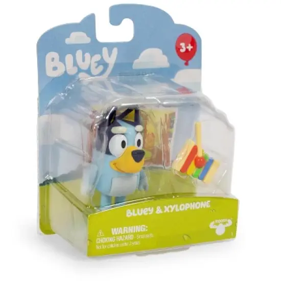 Moose Toys Bluey Action Figure Story Starter Pack | Bluey & Xylophone image {1}