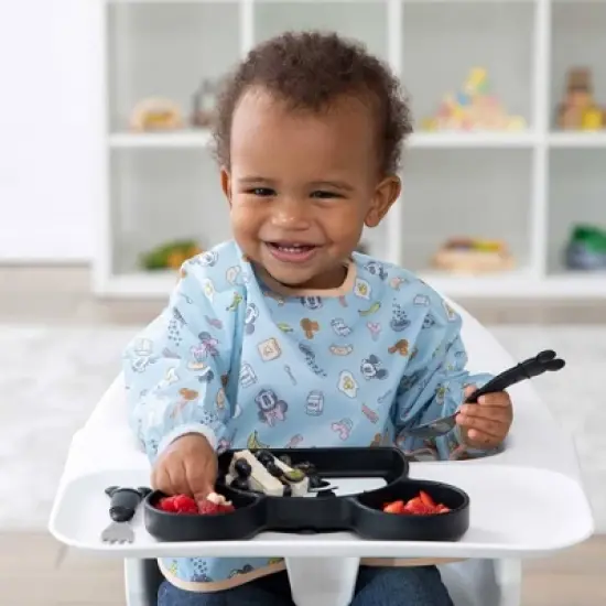 Bumkins Disney Longsleeve Bibs - Mickey and Minnie image {1}