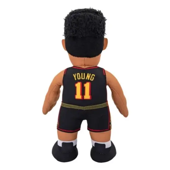 Bleacher Creatures Atlanta Hawks Trae Young 10" Plush Figure (Black Uniform) image {2}