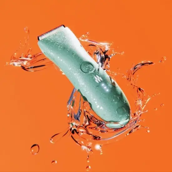 Meridian Trimmer Original Pubic & Body Hair Trimmer for Men & Women, Below-the-Belt Groomer, Ball Trimmer, Bikini Trimmer - Sage image {8}