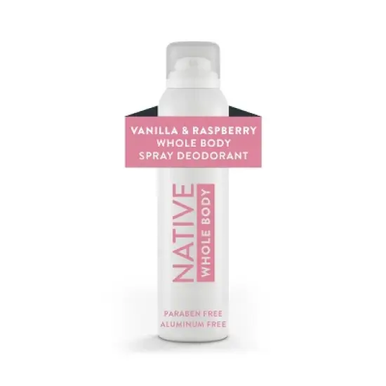 Native Whole Body Deodorant Spray - Vanilla & Raspberry - 3.5oz image {9}