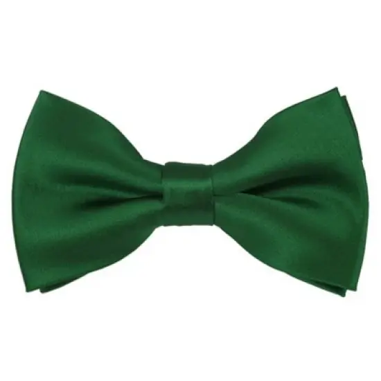 Men's Solid Color 2.5 W And 4.5 L Inch Pre-Tied adjustable Bow Ties image {26}