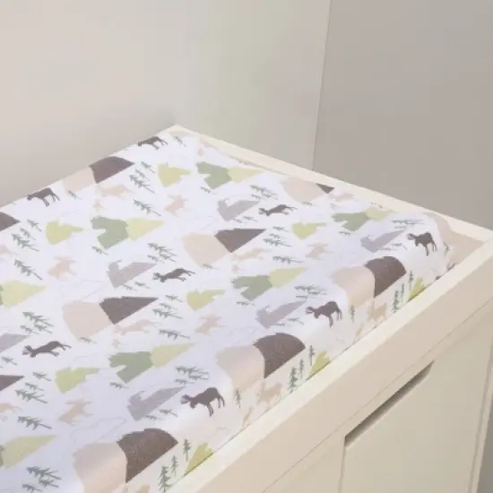 Trend Lab Changing Pad Cover - Mountain Baby image {1}