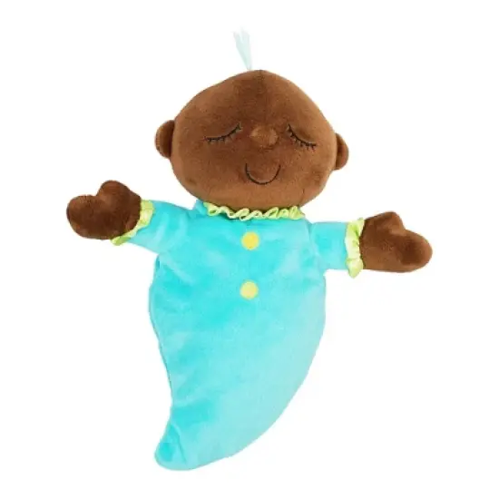 Manhattan Toy Snuggle Pod Sweet Pea First Baby Doll with Green Cozy Sleep Sack (162780) image {7}