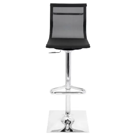 Mirage 33.25" Barstool Metal/Black - LumiSource image {4}