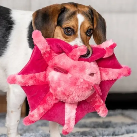 FurHaven Pet Products Crinkle & Toss Plush Dog Toy - Vampire Squid image {2}