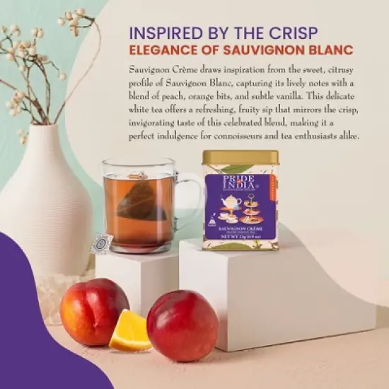 PRIDE OF INDIA Sauvignon Cr&egrave;me  Tea image {5}