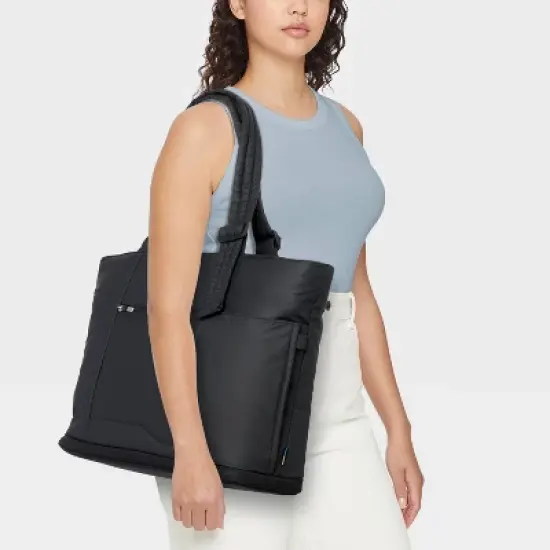 Puffer Expandable Weekender Bag - Open Story image {1}