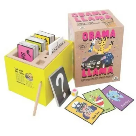 Obama Llama: The Celebrity Rhyming Party Game image {1}