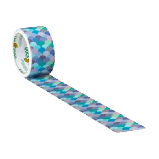 Duck Tape Printed Duct Tape, 1-7/8 Inch x 10 Yards, Mermaid image {2}