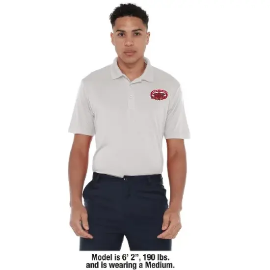 Men's Jacksonville State University Adult Polo Left Chest Logo image {2}