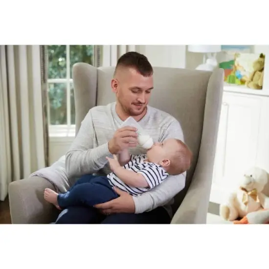 NUK 3pk Smooth Flow Bottle Safari Animals - Elephant  image {4}