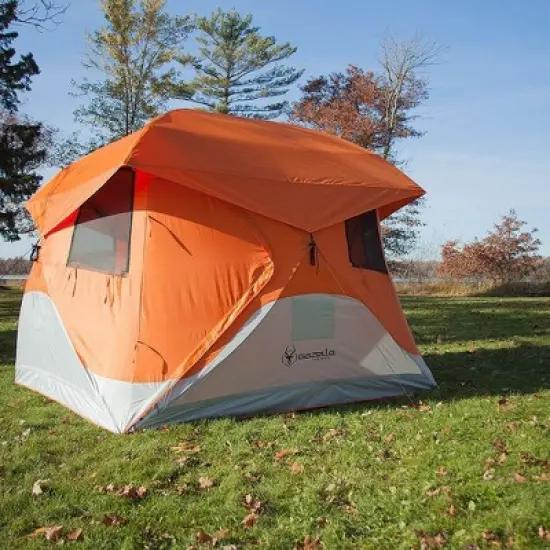Gazelle T4 94"x94" 4 Person Pop Up Camping Hub Tent w/ Removable Floor (2 Pack) image {3}