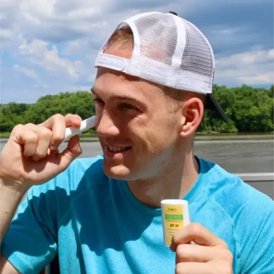 Babo Botanicals Super Shield Sport Sunscreen Stick Fragrance - SPF 50 - 0.6oz image {5}