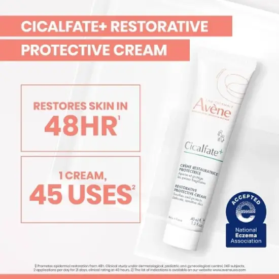 Avene Cicalfate+ Restorative Protective Skin Barrier Face Cream image {9}
