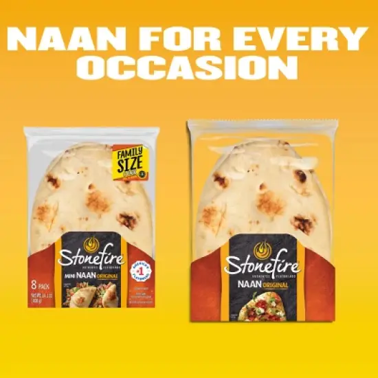 Stonefire Original Mini Naan - 8ct image {8}