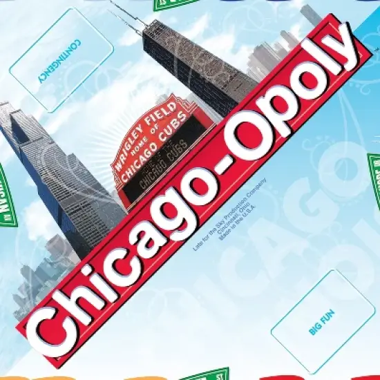 Late for the Sky: Chicago-Opoly Monopoly Board Game image {4}