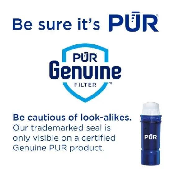 PUR PLUS 11 Cup Water Pitcher Filtration System White/Blue PPT110WA: PUR Filtration, BPA-Free, Dishwasher-Safe, 40-Day Filter Life image {5}